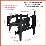 26-65 TV rotating wall mounted telescopic bracket fully movable cantilever wall mounted TV bracket