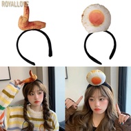 Royal Funny  Headband Hotdog Headband Funny  Hat Costume Party Hat
