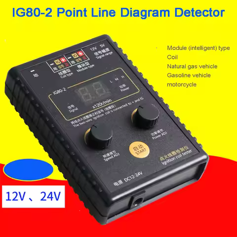 IG80-2 Automotive Ignition Coil Tester Natural Gas Ignition Coil Vehicle Ignition Coil Tester