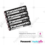 Original PANASONIC 1.5V Extra Heavy Duty, Anti-leak Protection Battery AAA/Bateri Alkali - 1Pack