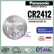 Panasonic CR2412 Battery Lithium 3V (100% Original)