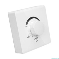 dingdongaa Type 86 Ceiling Fan Speed Adjuster Stepless Surfaces Mount Speed Controller