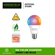 Greenfield Color Changing Smart LED Bulb E27 9W RGB + CCT E27 LED Bulb