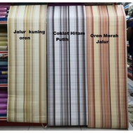 kyk Wallpaper Jalur lebar plain  Stripe  Garis wallsticker  kertas dinding frozen  pink sticker
