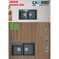 [GS-8650B] CAVARRO GRANITE KITCHEN SINK ~ DOUBLE