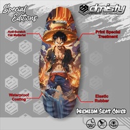 D[sale] [LUFFY 03] UNIVERSAL Motorcycle Seat COVER FULL PRINT Character WATERPROOF ANTI Claw Cat Can All HONDA BEAT VARIO Motorcycles GENIO PCX YAMAHA MIO SOUL XRIDE FAZZIO XEON FINO AEROX Seat COVER ITAKAI ARVI TWISTER