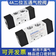 Pneumatic Control Valve 4A120-06 4A220-08 4A320-10 4A420-15 Two-Bit Five-Breath Pneumatic Reversing 