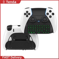 Controller Keyboard 500mAh Wireless Keyboard Bluetooth-Compatible Green Backlight Built-in Speaker f