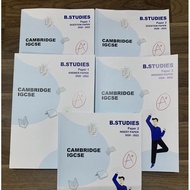 (Preloved Books 🇲🇾) IGCSE Business Studies 0450 Past Year Papers (2020 - 2022) - Question Papers and