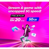 YES PREPAID FT5G UNLIMITED INTERNET RM30