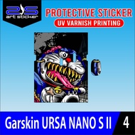 Skin Stiker Garskin Ursa Nano S2 Pikachu UV Varnish Printing