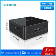 GEEKOM Mini PC, Mini IT8SE Mini gaming Computer with i3-8109U (สูงสุด 3.6 GHz), 8GB Dual DDR4 256G SSD Windows 11 Pro Small Desktop Computer, รองรับ 4K UHD, Dual WiFi, BT, HDMI สำหรับสำนักงาน/การศึกษา/ที่บ้าน