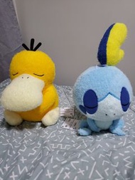 Pokemon毛公仔（傻鴨、淚眼蜥）
