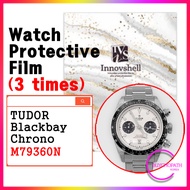 kr_Protection Films for TUDOR Blackbay Chrono M79360N (3 times) / Scratch &amp; Contamination Prevention Stickers Film / watch care