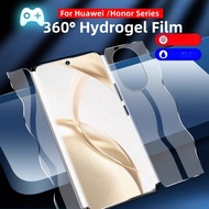 Hydrogel Film For Honor 90 200 Screen Protector 360 Full Coverage Film For Honor X9a/X9b Screen Film