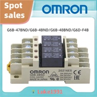 Omron Terminal Relay G6B-47BND G6B-4BND Base G6D-F4B 24V DC