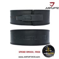 JUSTLIFTZ 10MM Power Lifting Genuine Suede Leather Lever Belt fitness deadlift belt squat belt gym b