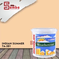 Terbagus Mowilex Indian Summer Weathercoat 20 Ltr Tinting/Cat Tembok