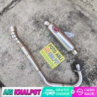 KNALPOT R9 JENONG TIGER GL MEGA PRO CB GL MAX LEHER PATEN WRX GP5