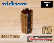 (1ตัว) [E-CAP] 10000uf/50V 85ºC Nichicon FW(M) 25x50mm P=12.5mm