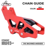JFG MOTO Chain Guide Guard For CRF300L CRF250L XR250 BAJA CRM125 Protection tensioner CNC dirt bike