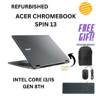 (REFURBISHED)ACER CHROMEBOOK 13- INTEL CORE i5 GEN 8TH-TOUCH SCREEN