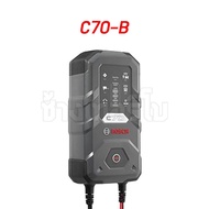 ☘️BOSCH ⏩Battery Charger⏪ C70-B เครื่องชาร์จแบตเตอรี่ 12v / 24v ของแท้ รับประกัน 2 ปี คู่มือไทย หัวป