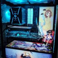 一體式水冷i7 第8代 電競高階遊戲打機剪片台式主機，頂配16G 記憶體，1TB Samsung ...