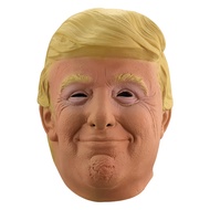 NEW Trump Latex Mask Bleeding Ear Halloween Cosplay Full Face American Former President Head Cover D