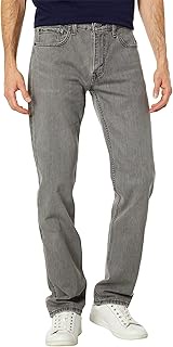 Levi s Men s 514 Straight Fit Jeans, Light Gray Worn in, 32W / 36L
