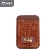 Native Union CUIR REPTILE VERNIS COGNAC WALLET ที่ใส่บัตร