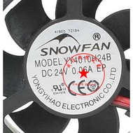 SNOWFAN YY4010H24B Double Ball Bearing DC 24v 4CM /cm 4010 Cooling Fan