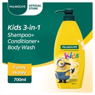 Palmolive Kids Minions 3-in-1 Shampoo Body Wash and Conditioner Funny Honey 700ml