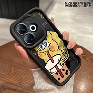 Casing Hp Infinix Smart 8 Tecno Pop 8 Spark Go 2024 Spark 20 Case ponsel pola SpongeBob Kartun lengk