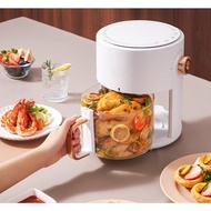 ✒☍Visual Home Use Airfryer New Type Oven Multifunctional Small 3l Glass Electric Fryer - Thermal Coo