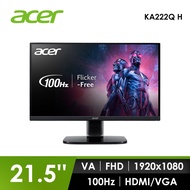 宏碁 ACER 22型 FHD 100Hz VA液晶顯示器  (250 cd/1ms/VGA+HDMI+SPK) KA222Q H燦坤線上購物