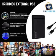 "PS3 External Hard Drive 120GB - 1TB | Master Game Requestbebas, Ready to Play & Full Game Update"