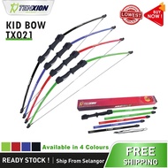 TenXion Archery TX021 Junior Youth Kids Recurve Bow Arrows Memanah Compound Anak Panah 15LBS Busur B