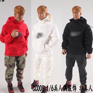 [High Quality] Ready Stock CCTOYS 1/6 CC008 Men's Trendy Sports Top Hoodie Jacket Sweatshirt Sportsw