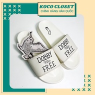 Dobby Is Free Spao Slippers In White Authentic