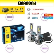 HELLA LED Projector Solution Headlight 110W 8000LM / Set 6500K Bulb Set H1 H4 H7 H8 H11H16 9005 9006