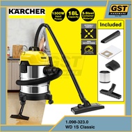 Karcher Stainless Steel Vacuum Cleaner Vacum Cleaner Vaccum Cleaner Vacum Rumah Vacum Kereta Dry Vac