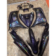 COVERSET PURPLE BLACK RAINBOW CARBON LC135 V4-V5-V6