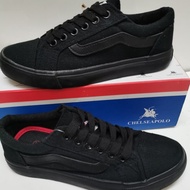 [READY STOCK] New seven  black school shoes /Kasut sekolah hitam # 600-262