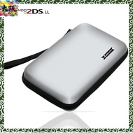 BEADY Nintendo NEW 2DS XL, NEW 2DS LL, 3DS, NEW 3DS, DSi, DS Lite compatible storage case for Nintendo video game consoles Silver Gray