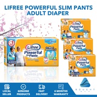 Lifree Powerful Slim Pants Ultra Slim Adult Diaper - Premium Absorbent, Comfortable, Stay Dry - Unis