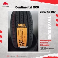 Continental mc6 245/45R17 Tayar Baru (Installation) 245 45 17 New Tyre Tire TayarGuru Pasang Kereta Wheel Rim Car
