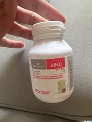 澳洲 Bio island ZINC for kids 嬰兒補充鋅 咀嚼片 120粒