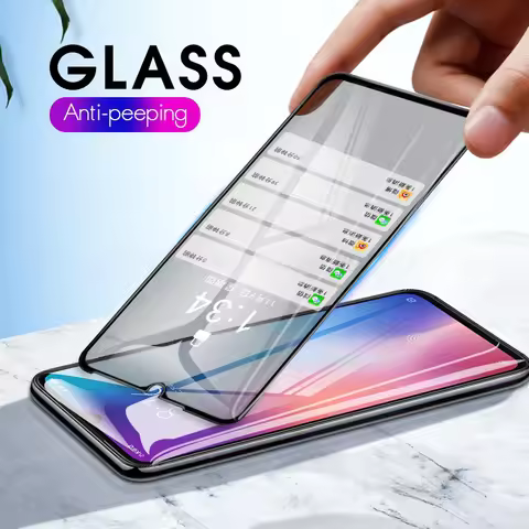 2Pcs Privacy Screen Protector For Xiaomi Mi Poco F2 F3 M2 M3 M4 X2 X3 X4 X5 Pro NFC GT C3 C40 Anti S