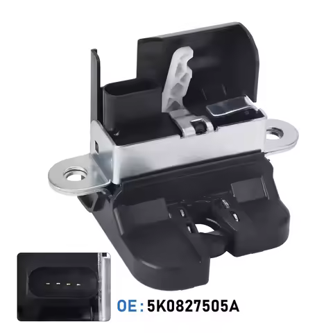 CNSPEED Rear Boot Lock Latch 5K0827505A 1K6827505E 5M0827505E For VW Golf 5 6 Passat B6 B7 Polo Tigu